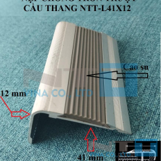 Nẹp nhôm chống trơn trượt NTT-L41x12
