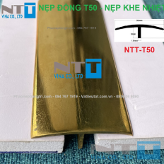 Nẹp đồng trang trí - Nẹp đồng NTT-T50
